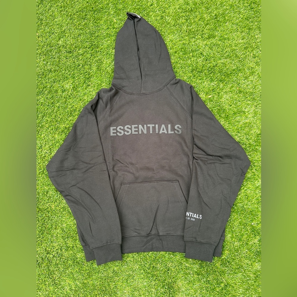 Essentials Black SS20 Hoodie Sizes Xs, S, M, L